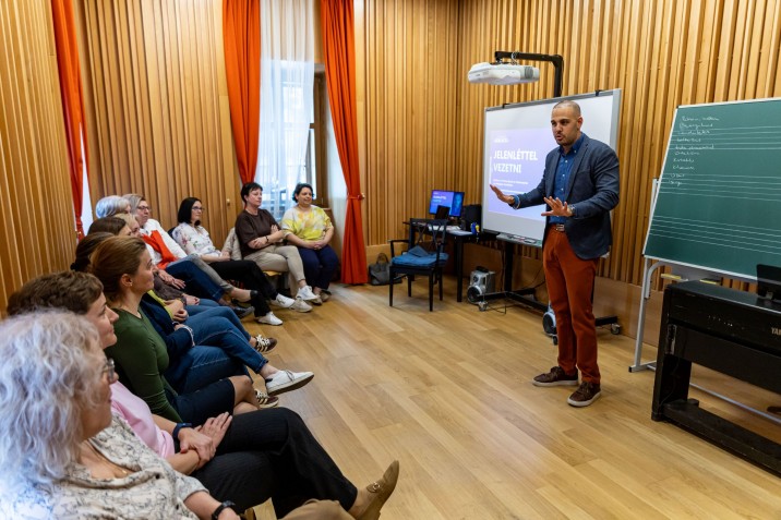 Gergics Dániel vezetői tréningje